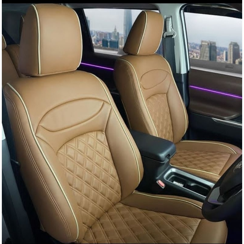 sarung jok mobil Fortuner, Pajero sport Dakar,rush TRD, Avanza G