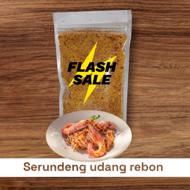 

serundeng udang rebon/makanan istimewah