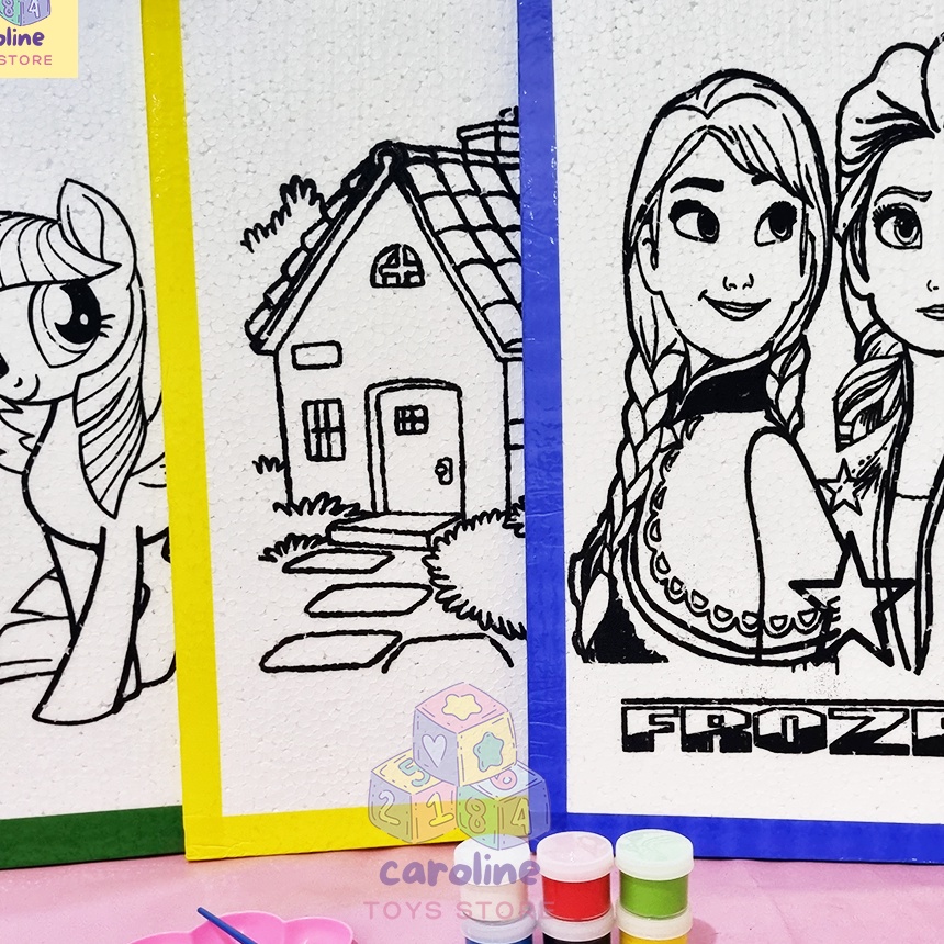 

KP8 Lukis Anak Sterofom Ukuran 33x5 Lengkap Lukis Anak