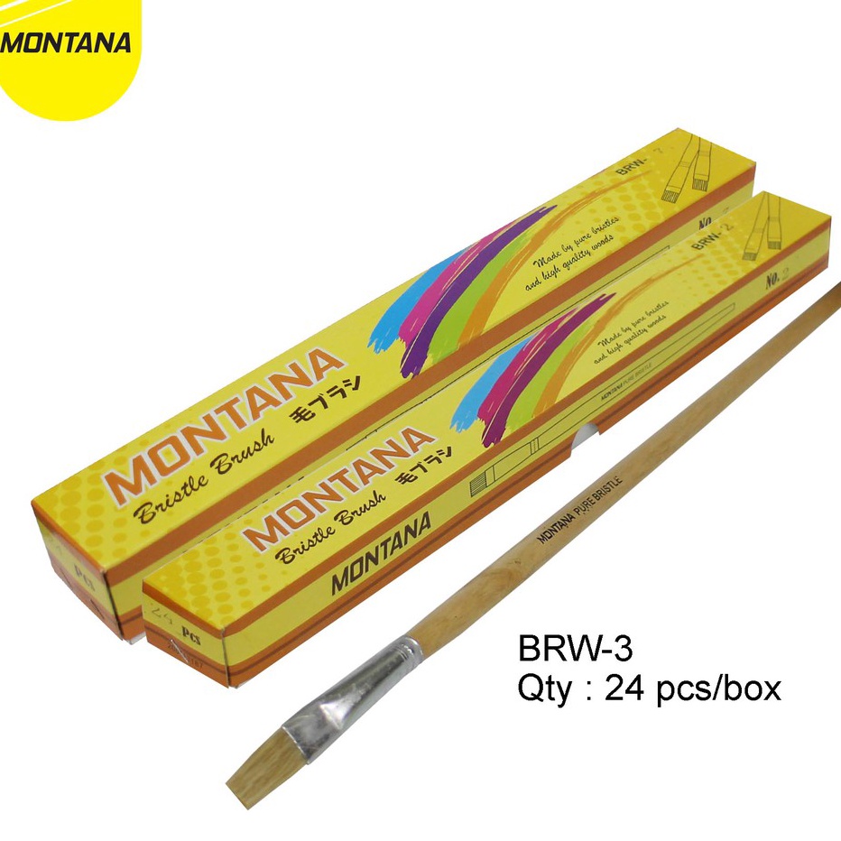 

Diskon MONTANA Brush Kuas Cat Air Lukis Acrylic Montana BRW3