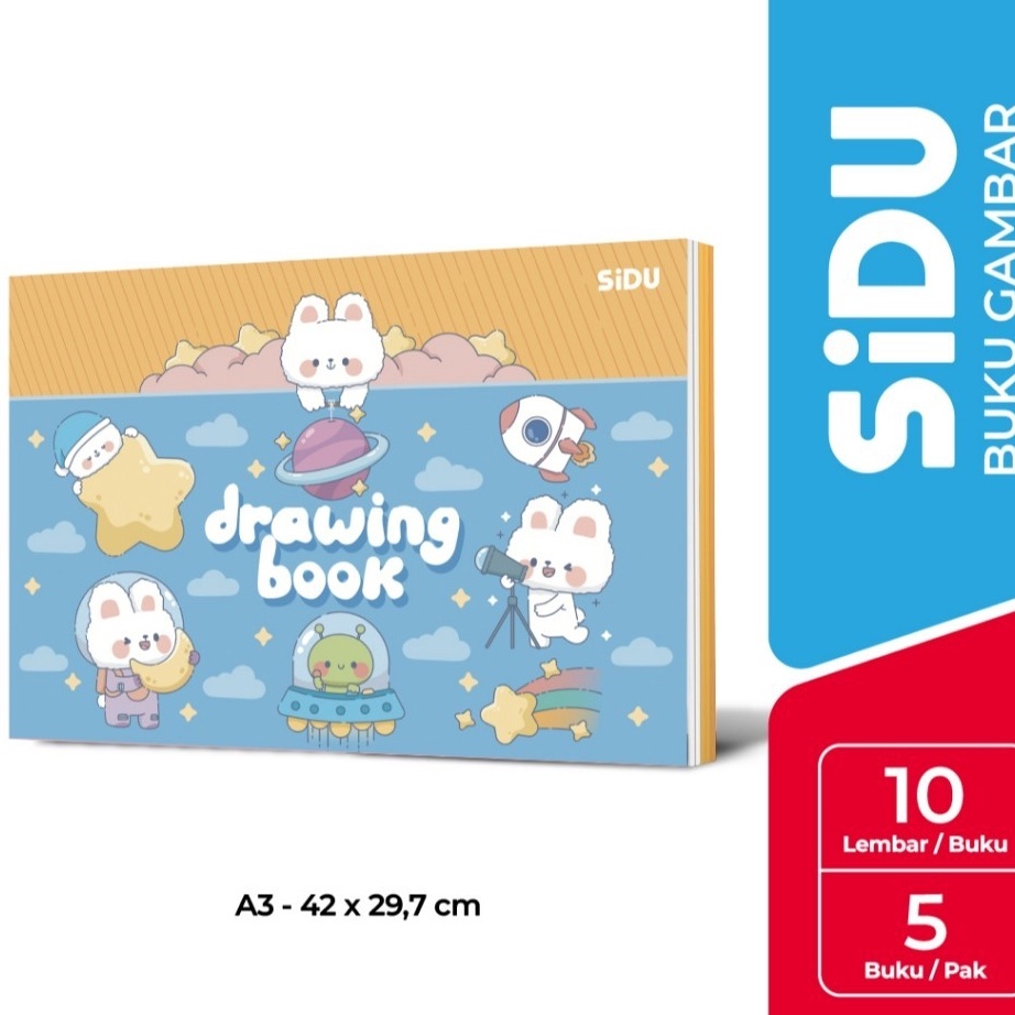 

Flash Sale The Stationery Shack SiDU Buku Gambar A3 5 Buku SDU DB 1 A3