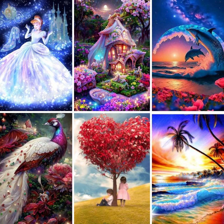 

5D Diamond Painting DIY Set Diamond Painting 3x4cm ART Z4H2