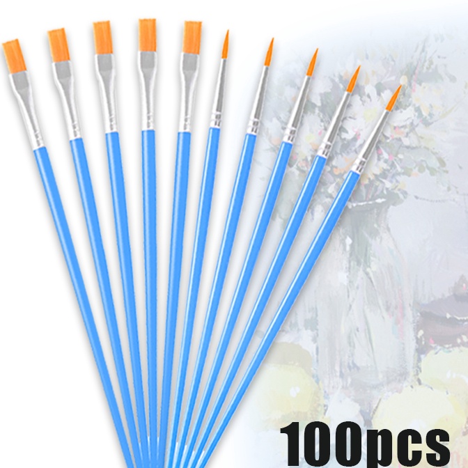 

KP8 1pcs Kuas Cat Minyak 165cm Kuas Lukis Set Kuas Lukis Lengkap Artist Paint Brush