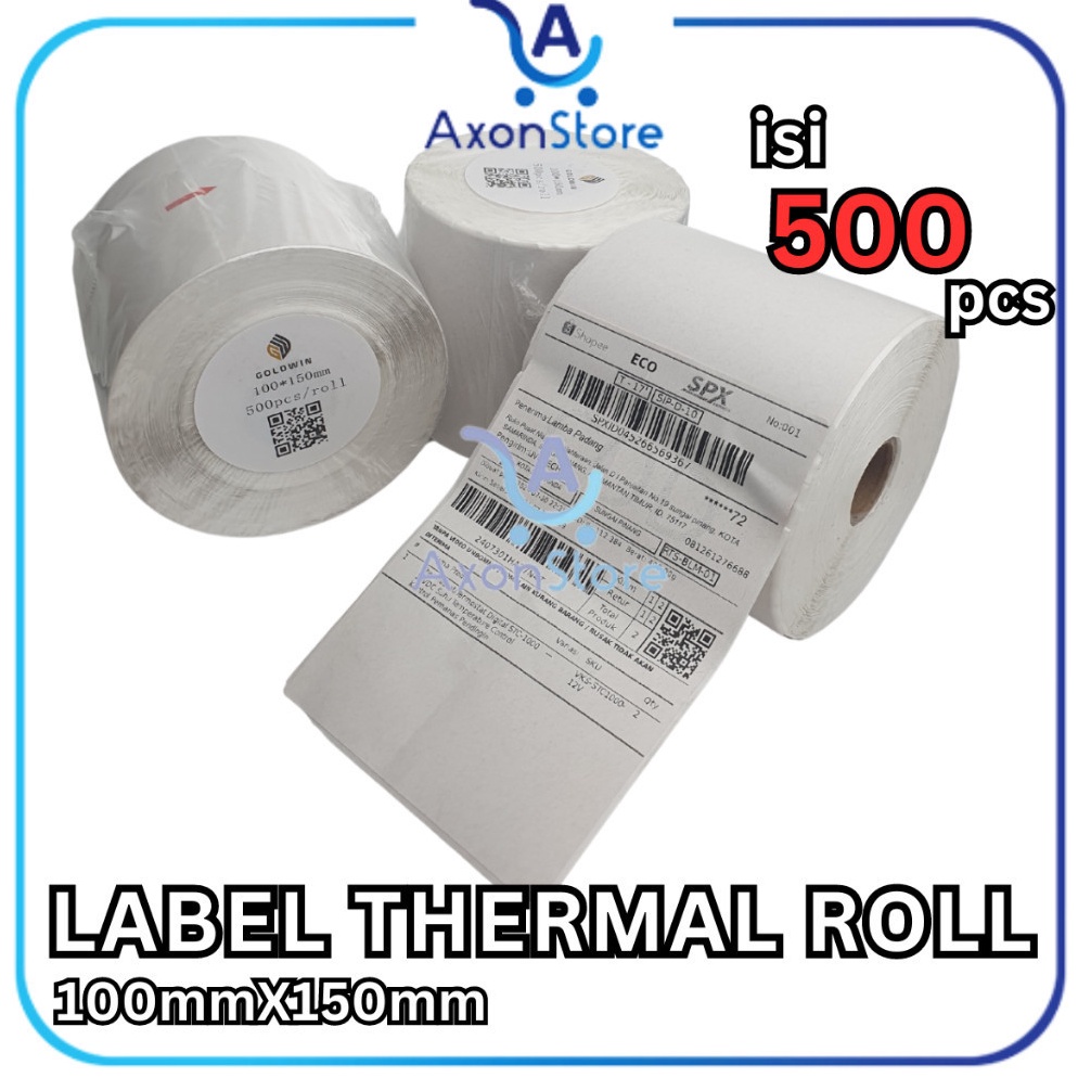 

Label Thermal Barcode 1 x 15 mm 5pcs Sticker Resi 4x6 1x15 ART L4I7