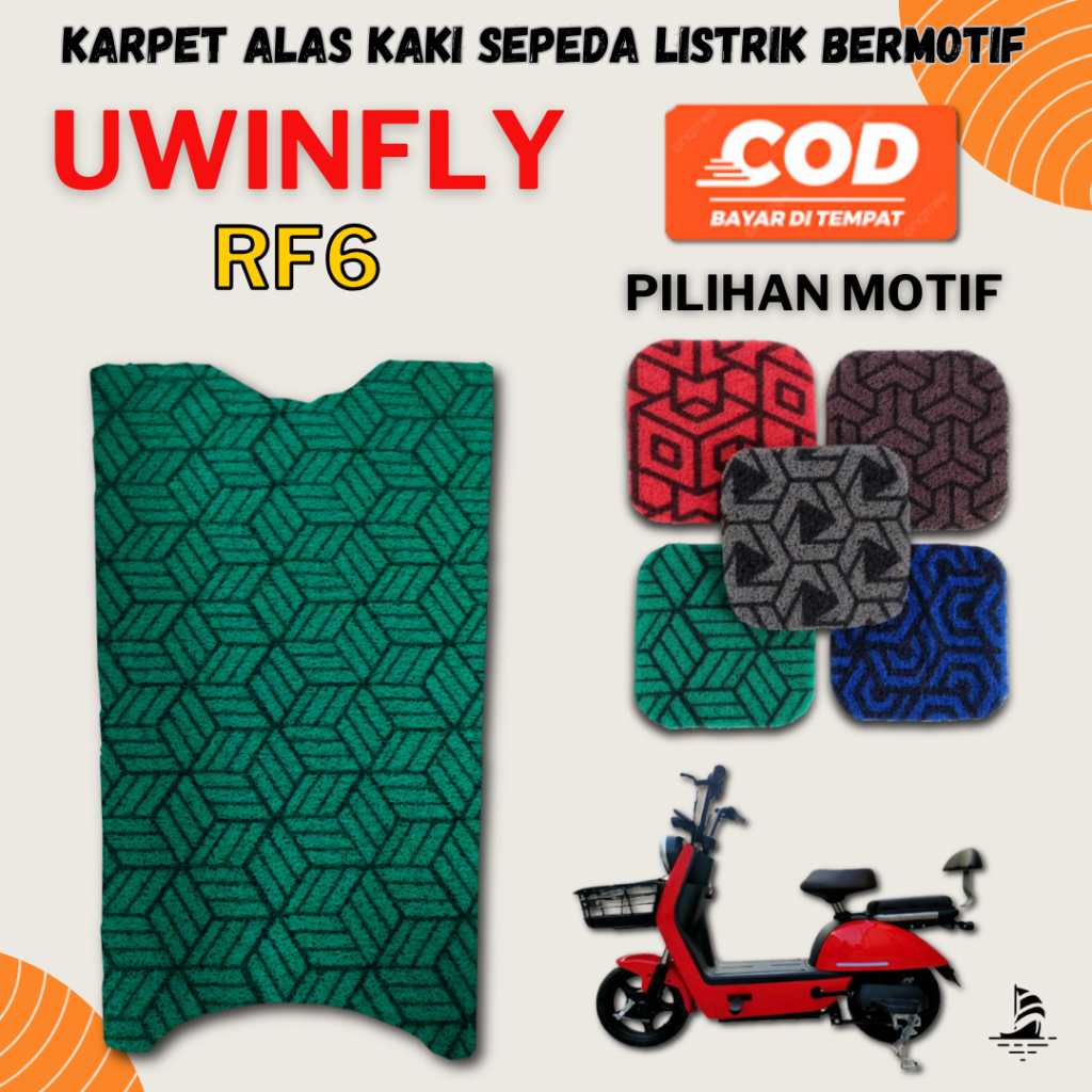 Karpet Sepeda Listrik UWINFLY RF6 - BERMOTIF