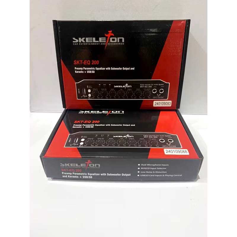 Parametrik Equalizer Skeleton SKT-EQ 200 USB Parametric