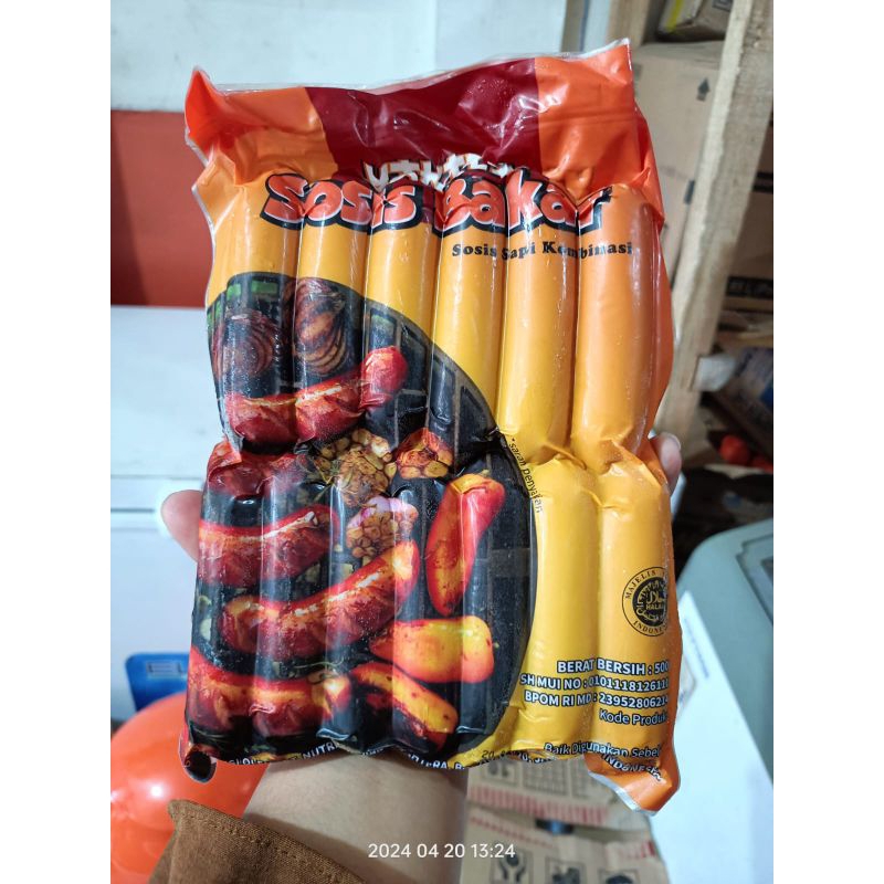 

sosis bakar yakita isi 13pcs (500gr)