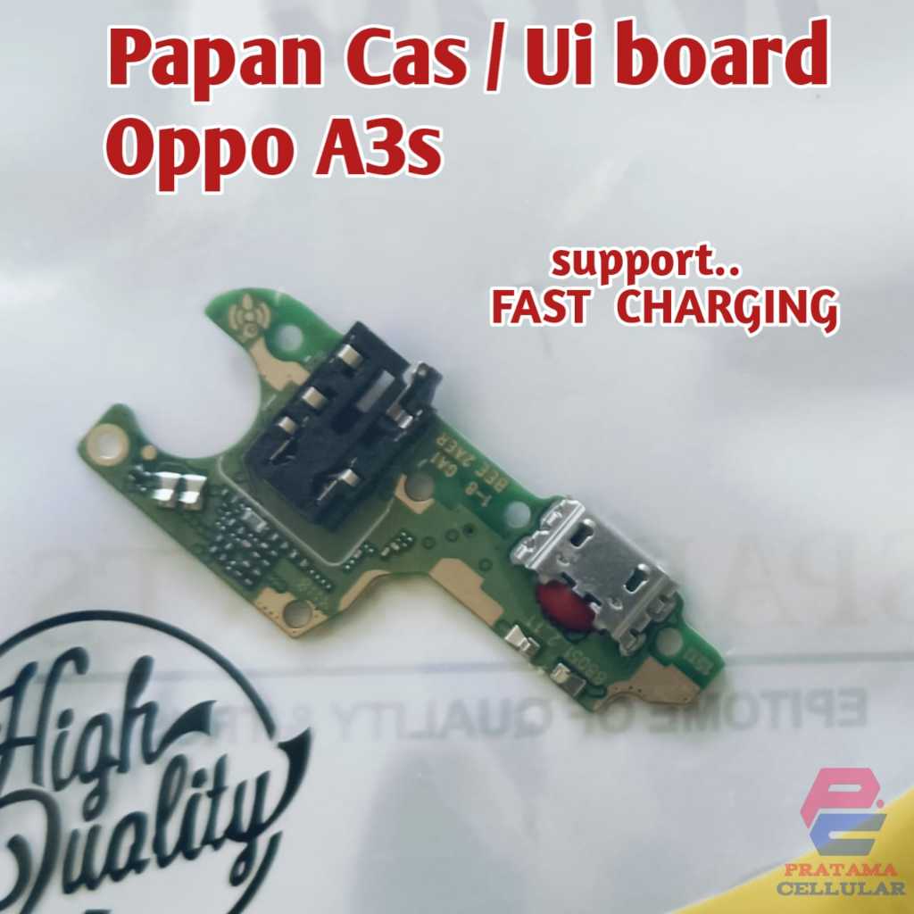 PAPAN CAS OPPO A3S ORI MAC+