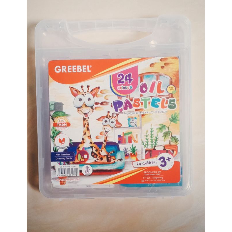

Krayon Greebel 24 warna (Oil Pastels)