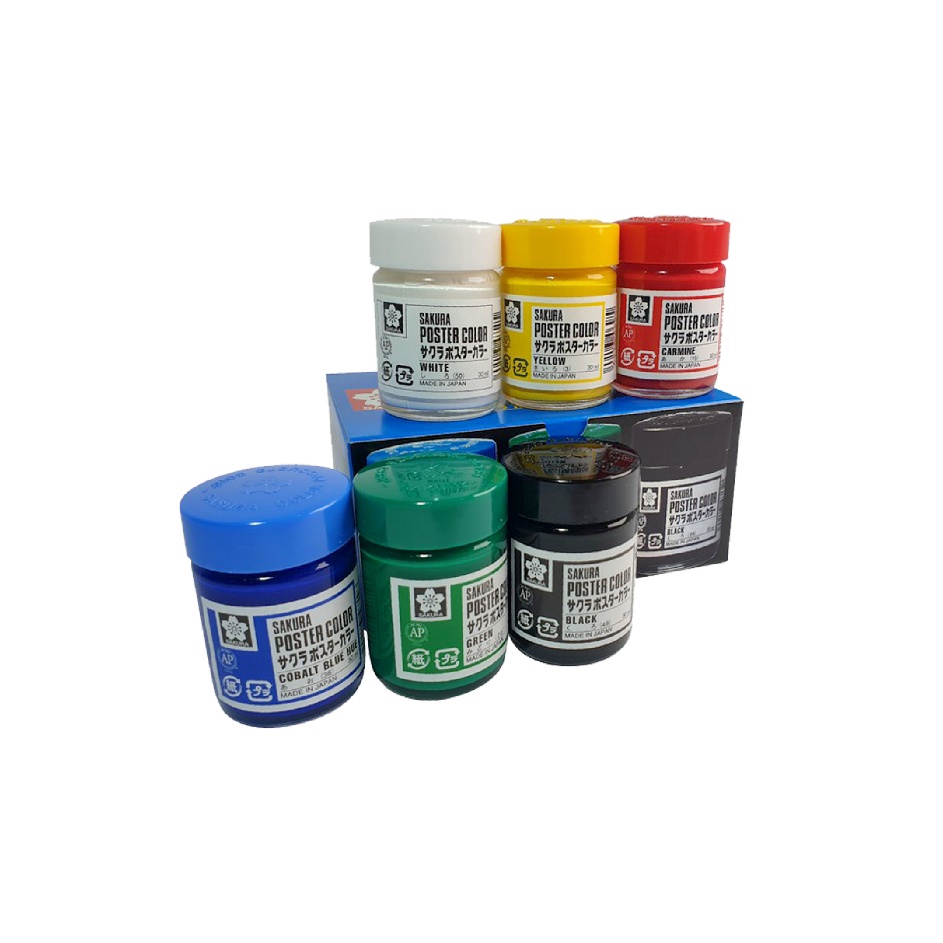 

KF7 Sakura 6x3ml Poster Color Set