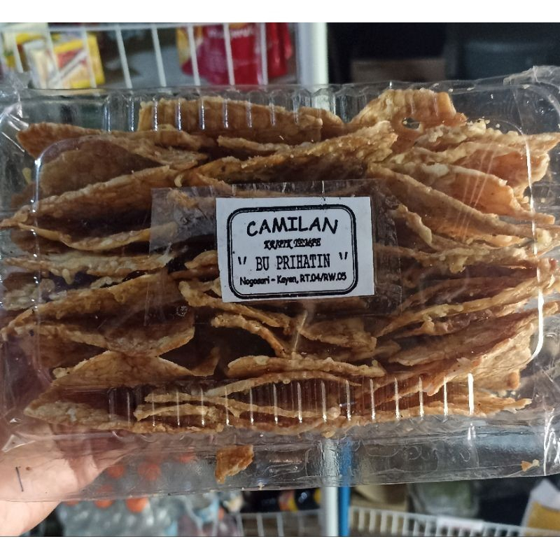 

Keripik Tempe Renyah Gurih - Toko Kraton Tanjung