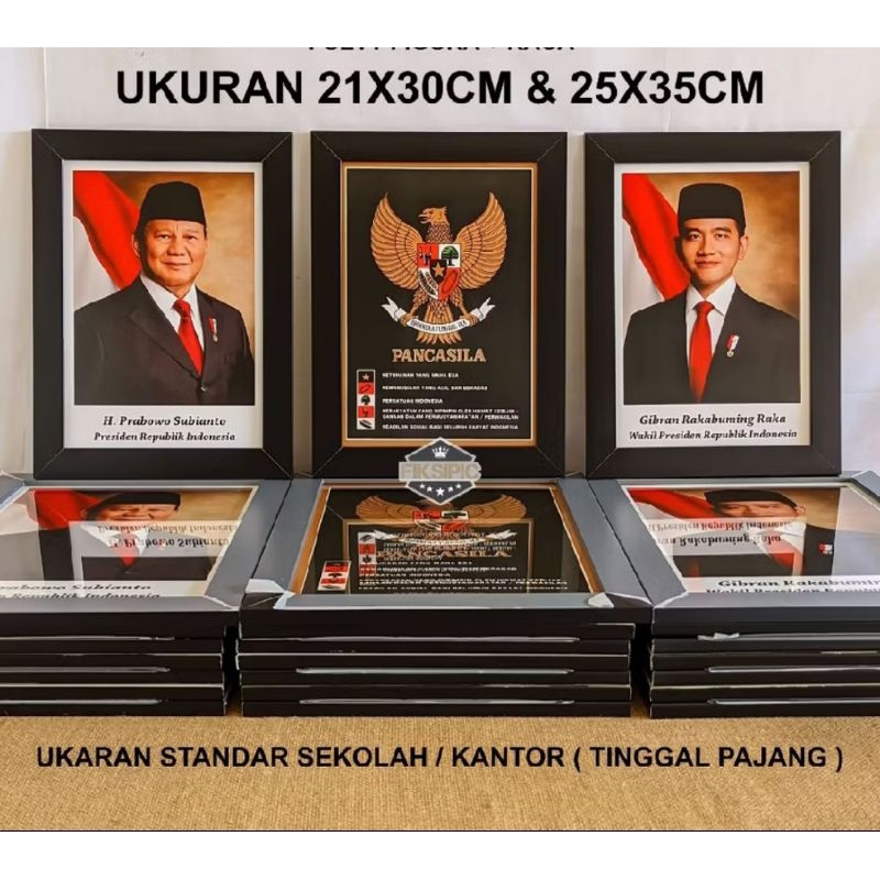 FOTO PRESIDEN POTO PRESIDEN / FOTO WAKIL PRESIDEN POTO WAKIL