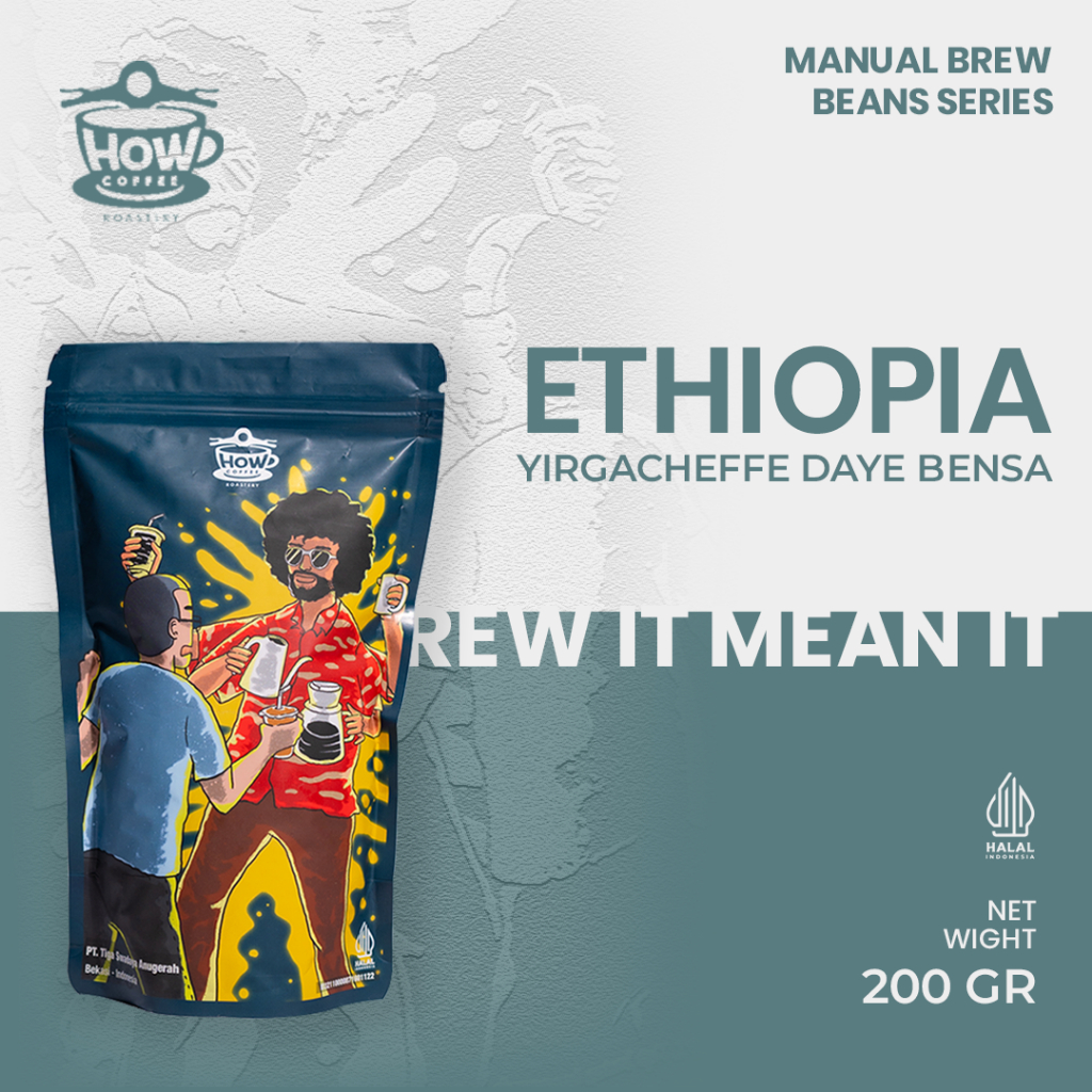 

Kopi Arabika Ethiopia Yirgacheffe Daye Bensa - Washed 200gr
