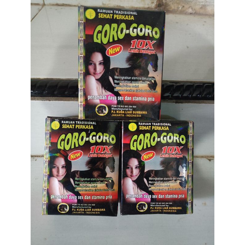 JAMU GORO GORO NEW 10X ORIGINAL 100%
