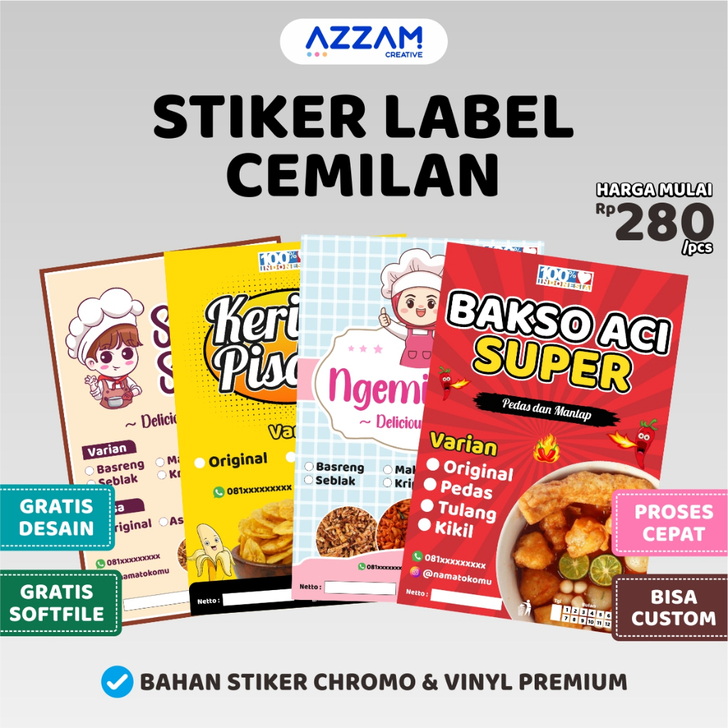 STIKER / STICKER / STIKER LABEL / STICKER LABEL / LABEL / STIKER CUSTOM / STICKER CUSTOM / STIKER LA