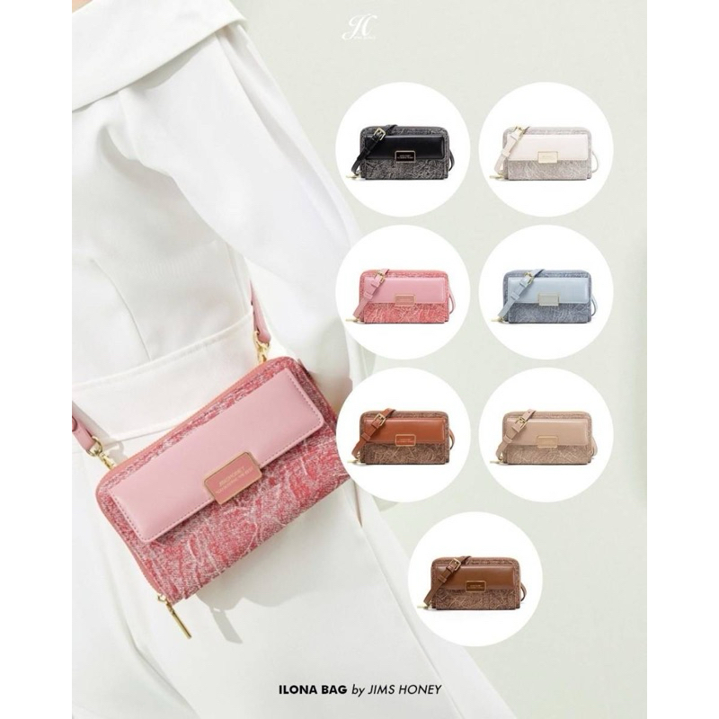 JIMS HONEY ILONA MINI BAG TAS SLEMPANG MUAT HP