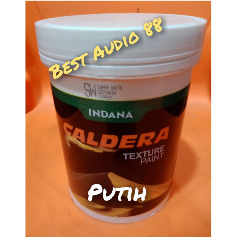cat texture untuk bok Caldera putih 1.5kg