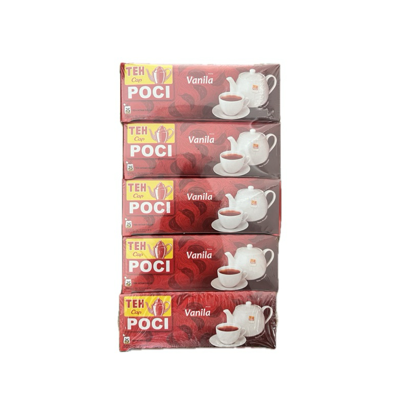 

Teh Celup Cap Poci Pak isi 5 kotak (25 sachet)