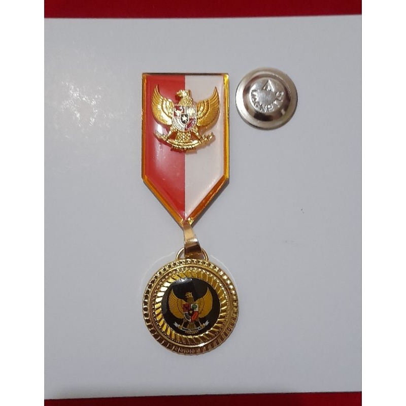 pin lencana kepala desa premium pin lencana garuda pin tiska garuda