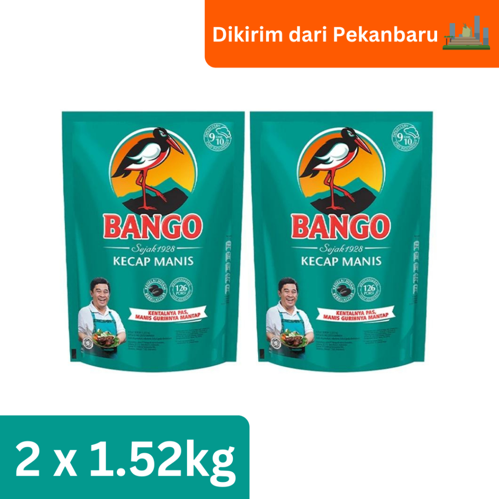 

Bango Kecap Manis Pouch 1.5KG Twinpack [Kirim dari Pekanbaru]