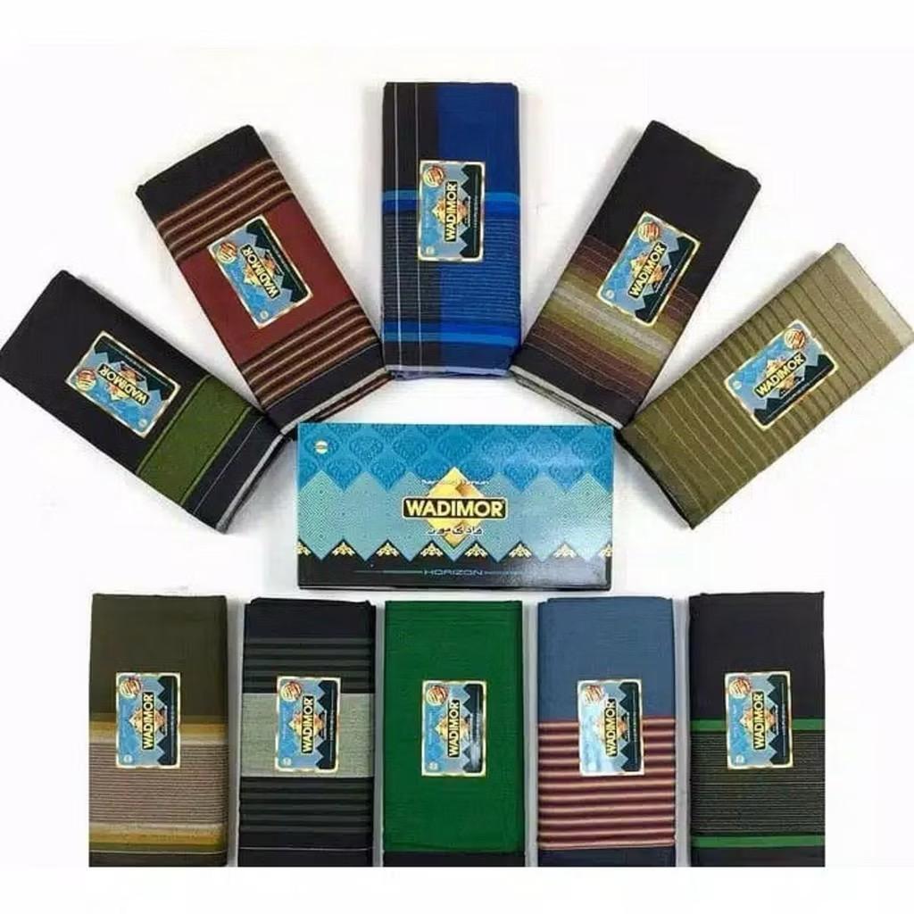 Kain Sarung Sholat Wadimor Original Motif Dewasa Multi Warna