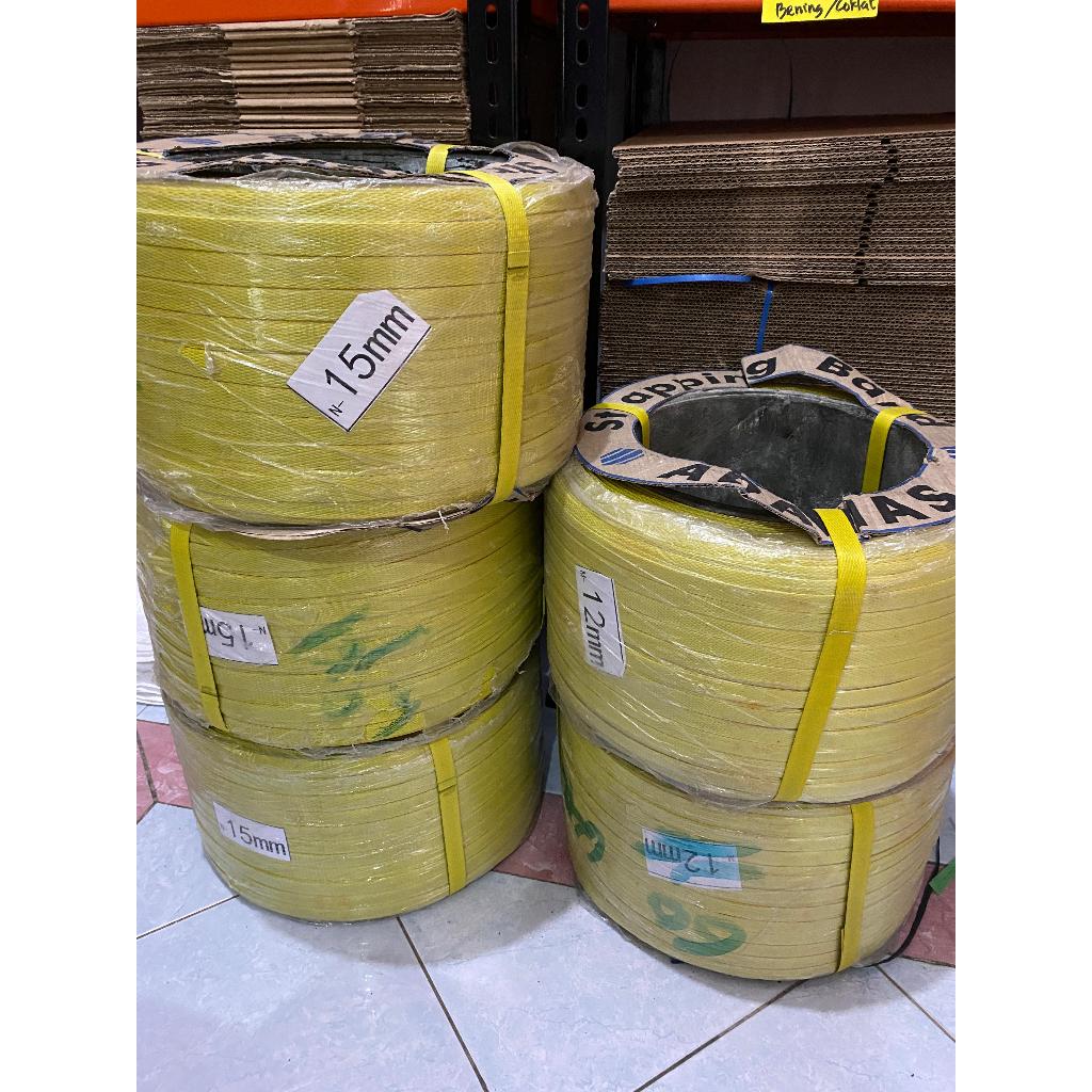 

Tali Strapping band 15mm dan 12mm berat 7 kg kuning