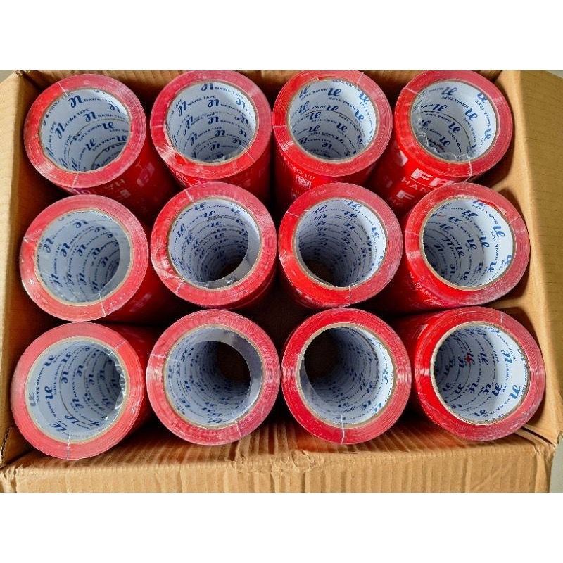 

72ROLL (1DUS/KARTON) LAKBAN FRAGILE MERAH / PUTIH 48X100YARD & 48X72YARD