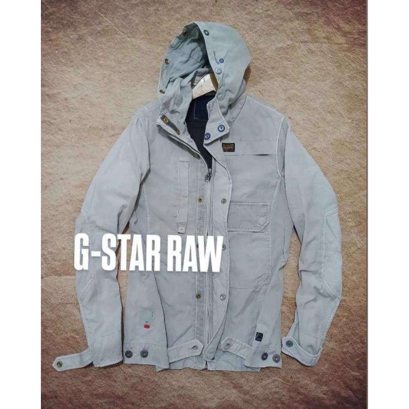 jaket G-STAR RAW bahan kanvas tebal model slimfit recomend bekas/second/preloved