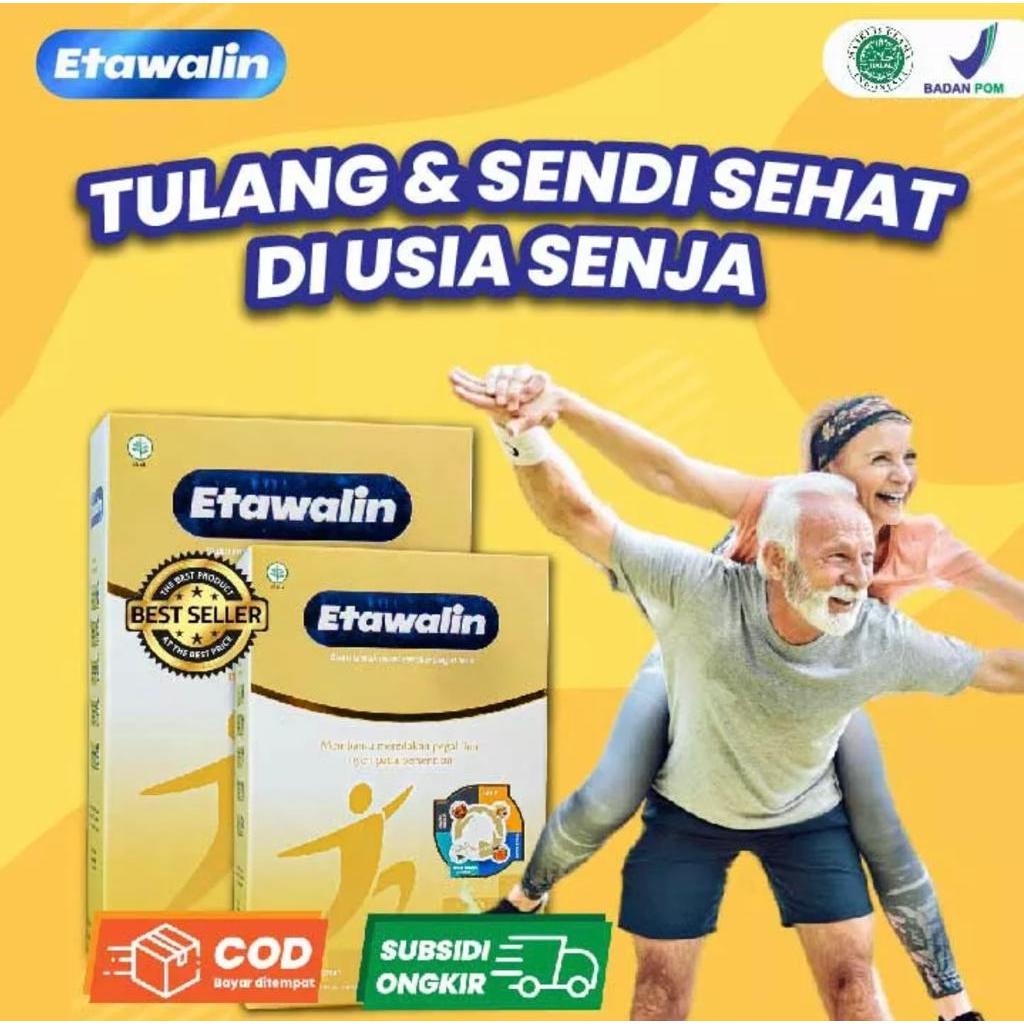 

(1 BOX) Etawalin - Membantu Mengatasi Asam Urat, Rematik dan Nyeri Sendi 100% Original Alami Terbaik