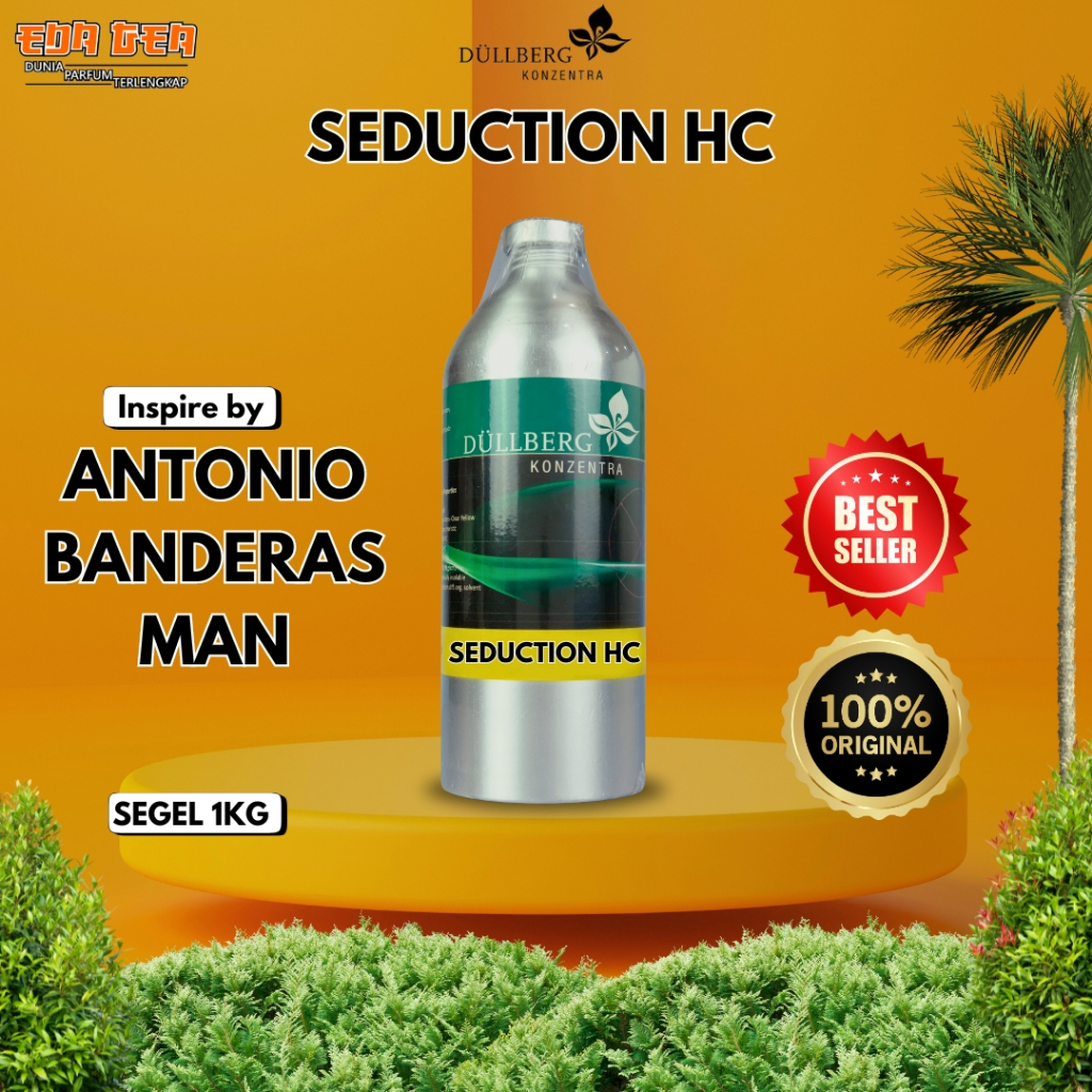 BIBIT PERFUME SEDUCTION HC INSPIRED BY ANTONIO BANDERAS MAN | DULLBERG | 1KG | SEGEL