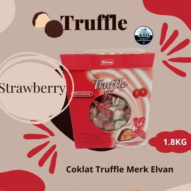 

coklat truffle rasa strawberry
