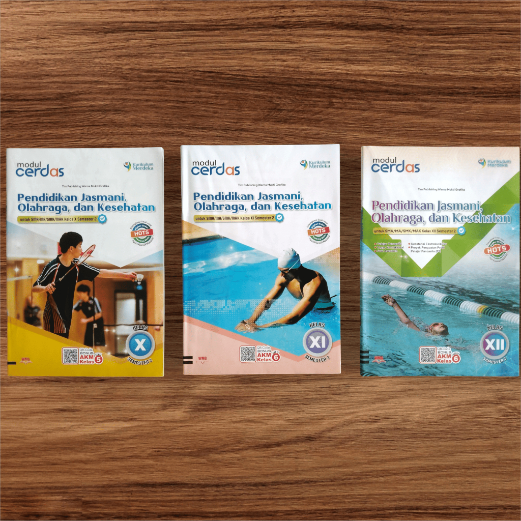 LKS CERDAS PJOK SMA KELAS 10-12 (K-Merdeka) Semester 2