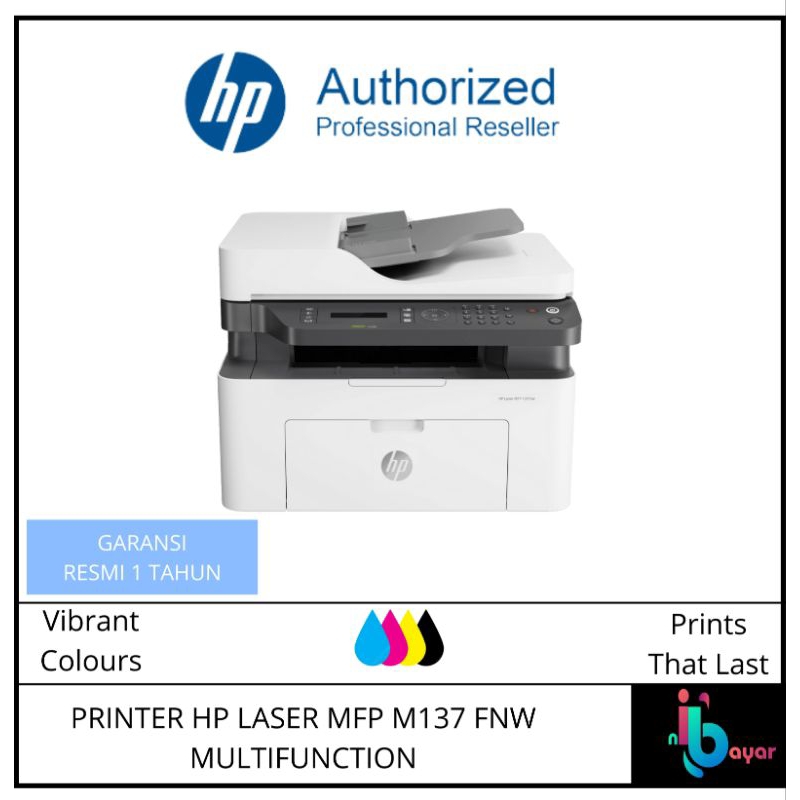 Printer Hp LaserJet Mfp 137 Fnw