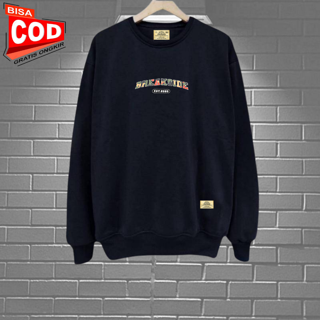 SWEATER HOODIE SABLON BREAKSIDE HODIE PRIA WANITA UNISEX COD