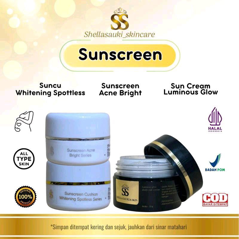 SUNCREAM SUNCU SHELLA SAUKIA SKINCARE