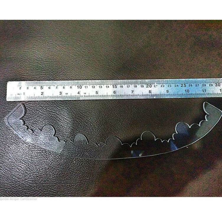 

1 awan lengkung panjang 295 cm