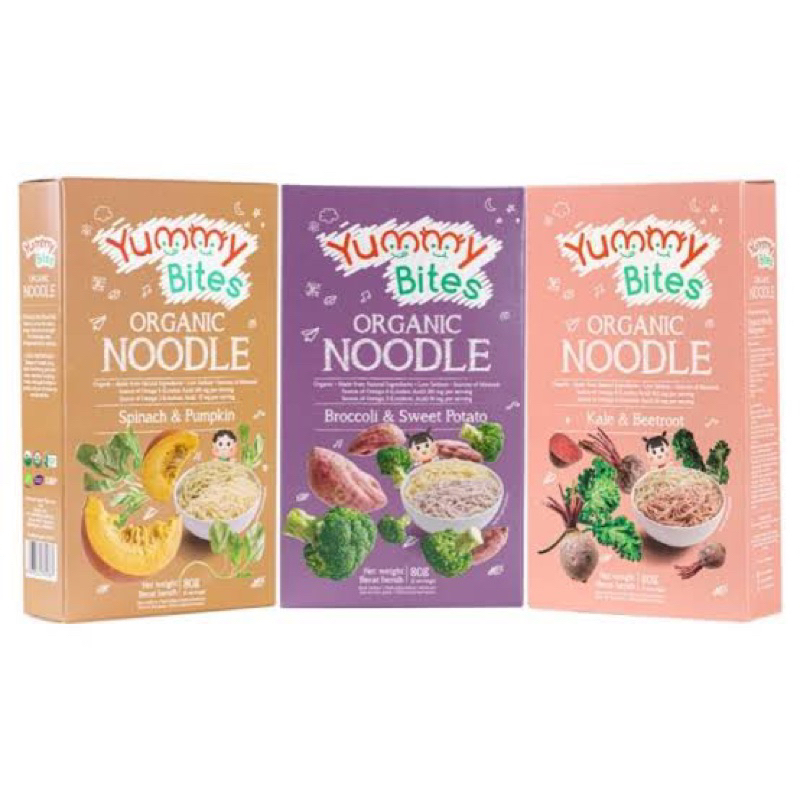 

yummy bites organic noodle 80gr