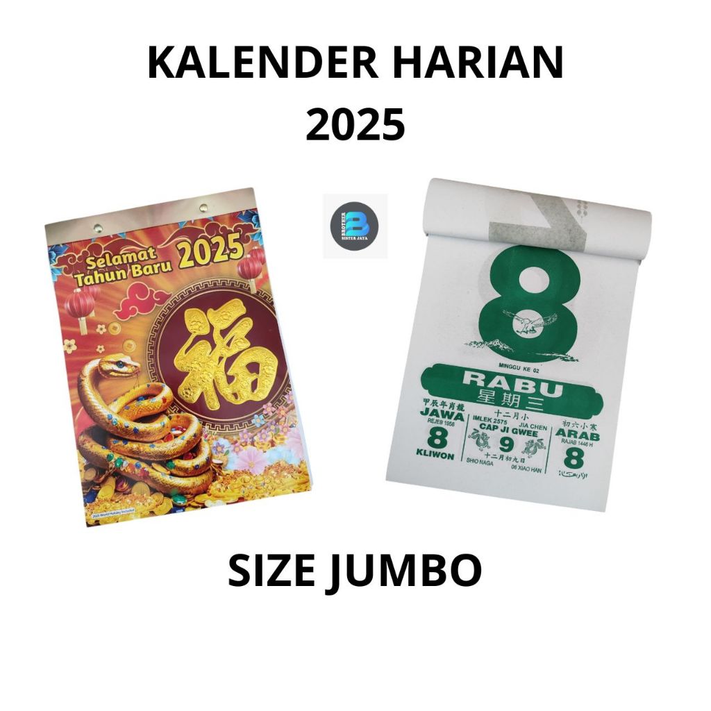 

Jual Murah Kalender harian sobek Besar/Jumbo 2024 - 2025