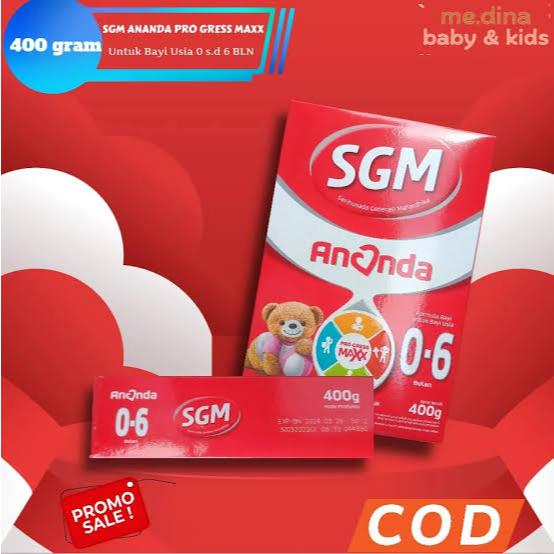 PROMO !! SUSU SGM ANANDA 0-6 BULAN 150GRAM