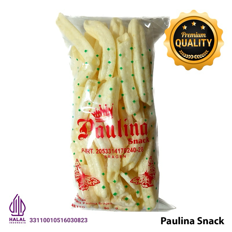 

Paulina Snack Stik Kentang Potato Asin gurih rasa original