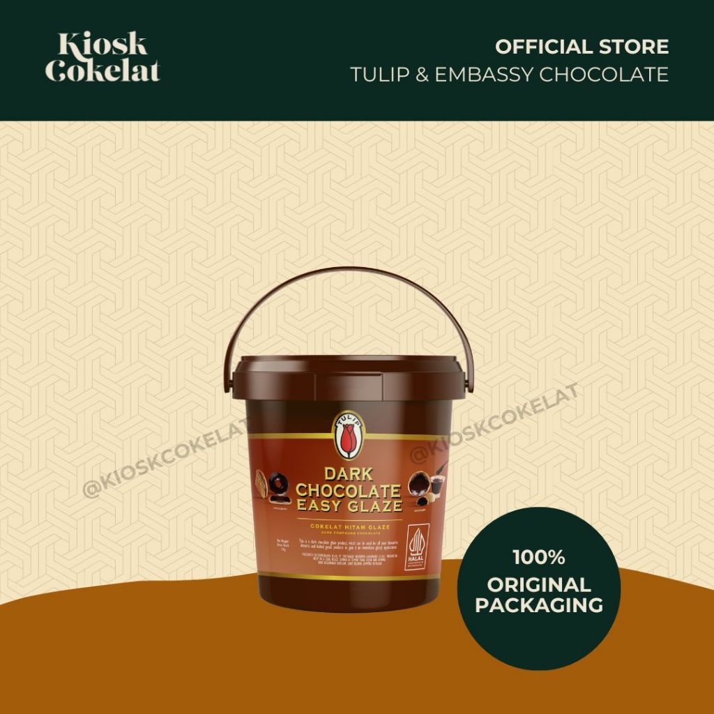 

Tulip Dark Chocolate Easy Glaze