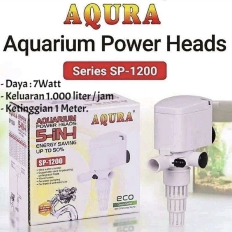 AQURA Aquarium Power Heads SP-1200