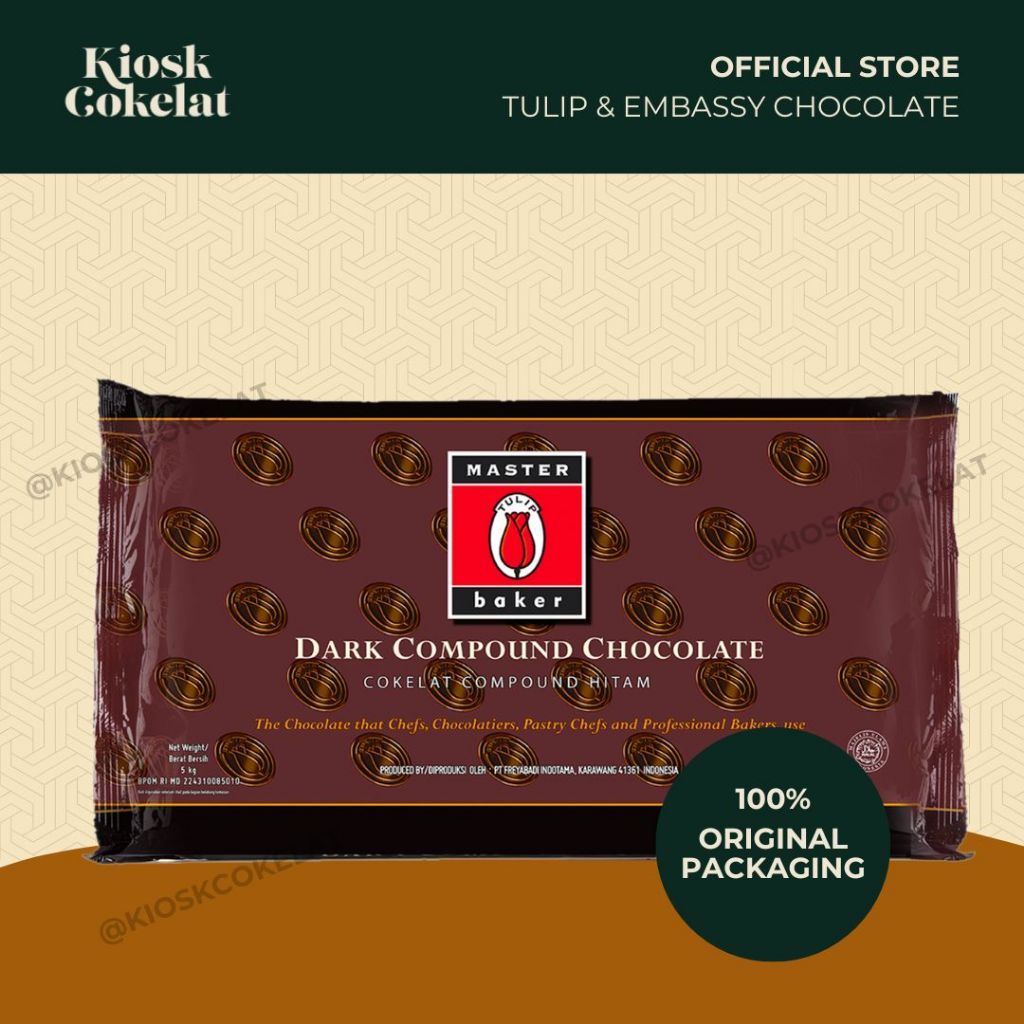 

ADY78 Tulip Masterbaker Dark Compound Chocolate 5Kg