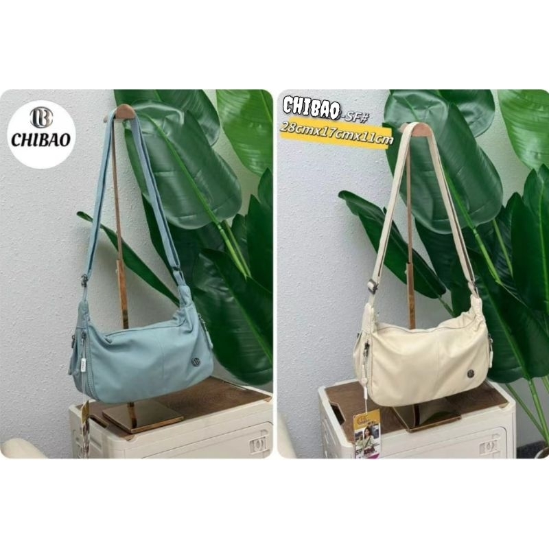 TAS SELEMPANG WANITA ORI CHIBAO CB7321-SF 3Sleting ((Free DustBag))