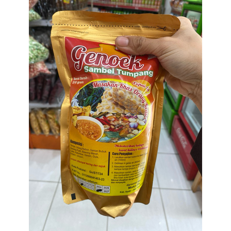 

Sambel Tumpang Instan Berat 210 Gram
