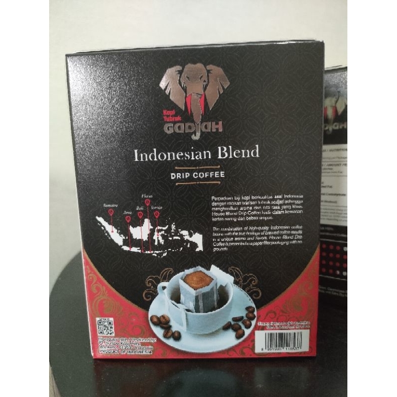 

Kopi Tubruk Gadjah Indonesia Blend Drip Coffee