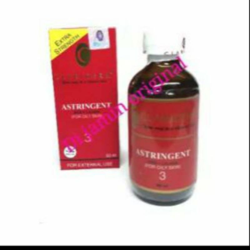 toner clariderm astringent original