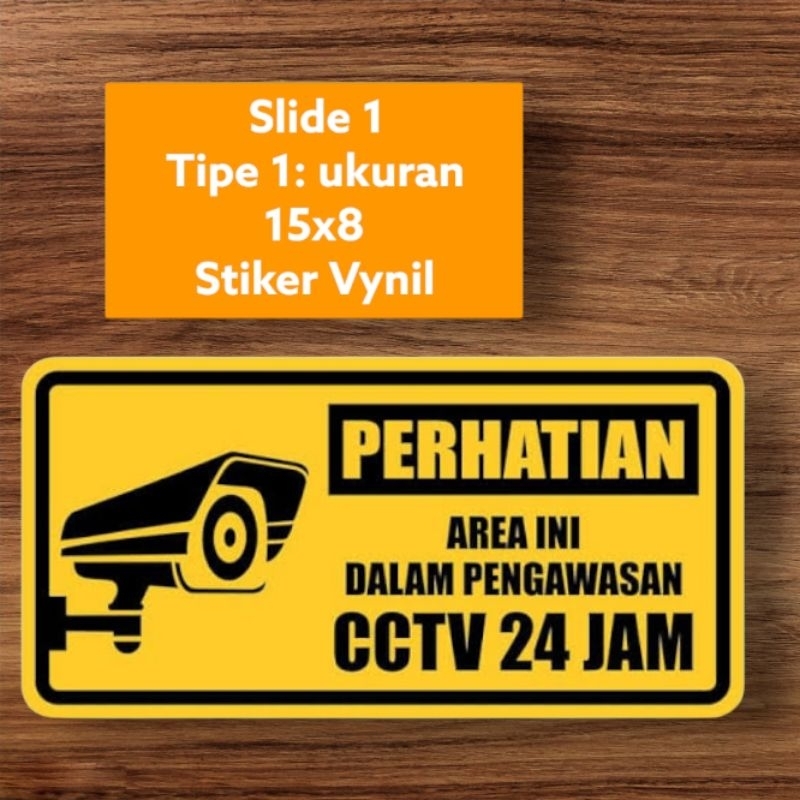 

Stiker vynil Area Ini Diawasi CCTV 24 Jam Stiker Himbauan Label sign sticker Area Diawasi cctv Sticker Logo Aman Kostan Putri Komplek Monitoring Security Tempel Keamanan