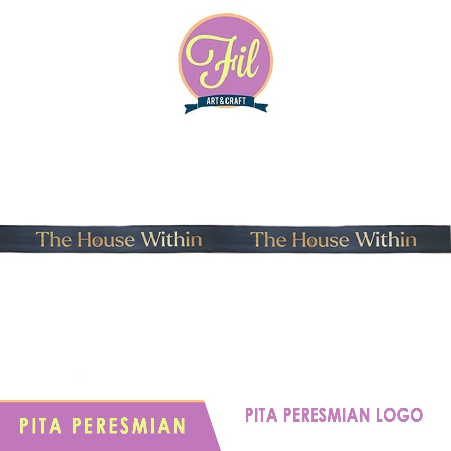 

Pita Peresmian / Pita Logo / Gunting Pita / Grand Opening / Pita Satin Hitam