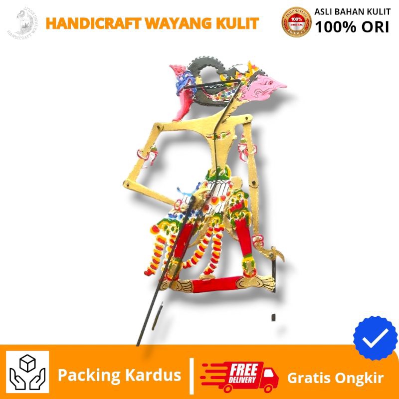 HANDICRAFT WAYANG KULIT | WAYANG Kulit sapi tebal SETIYAKI SENCAKI